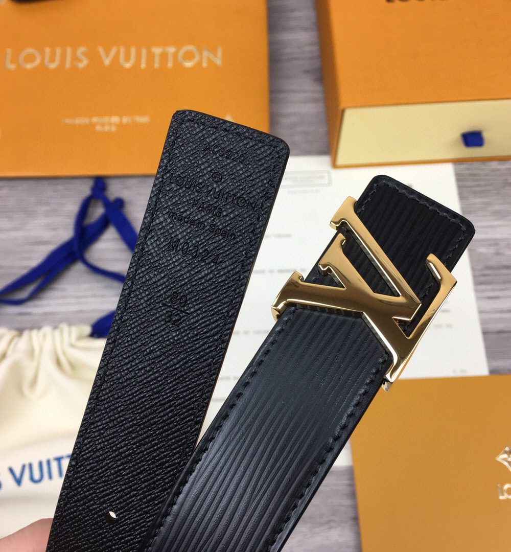 1:1 Replica Louis Vuitton LV Initiales Reversible Belt Epi, LV Women Belt