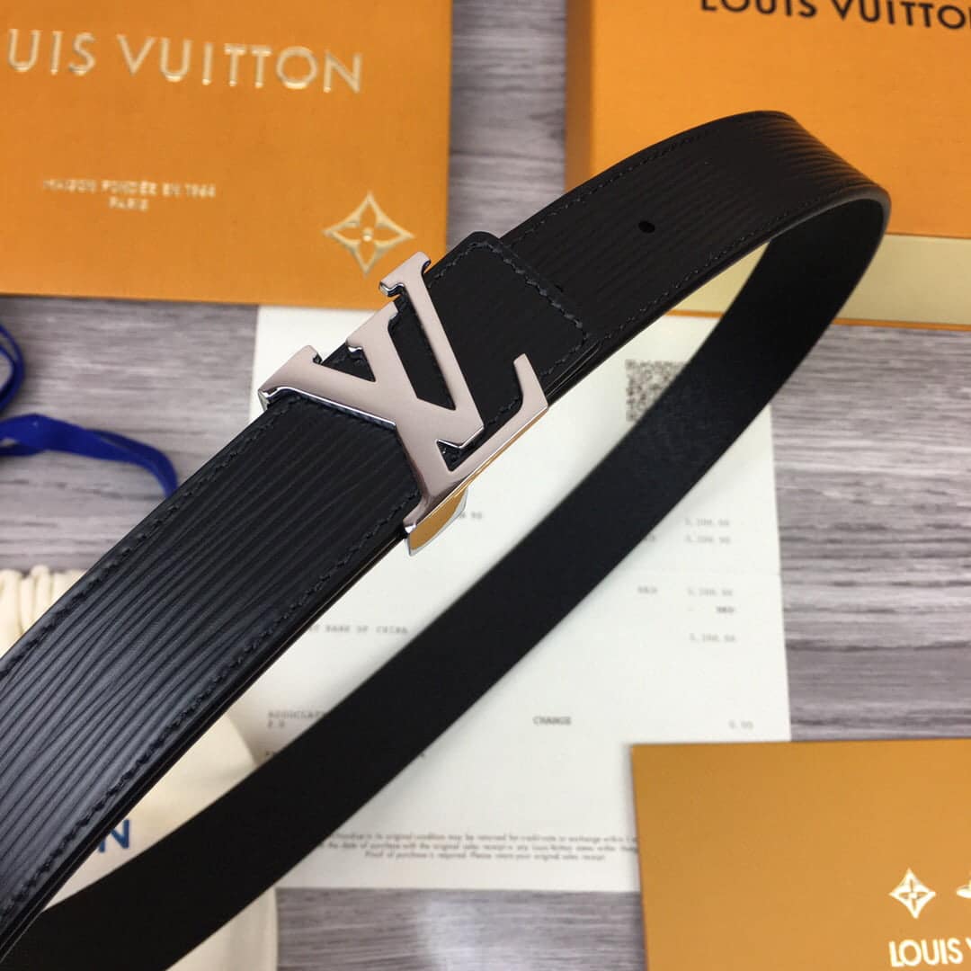 1:1 Replica Louis Vuitton LV Initiales Reversible Belt Epi, LV Women Belt M0324S