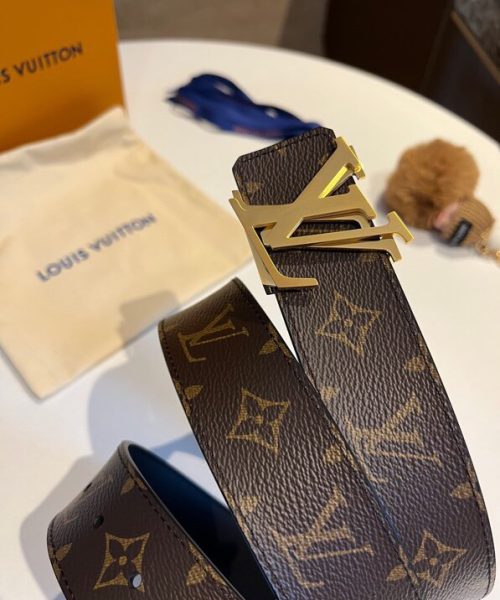 1:1 Replica Louis Vuitton LV Shake Reversible Belt Monogram Canvas Brown, LV Women Belt