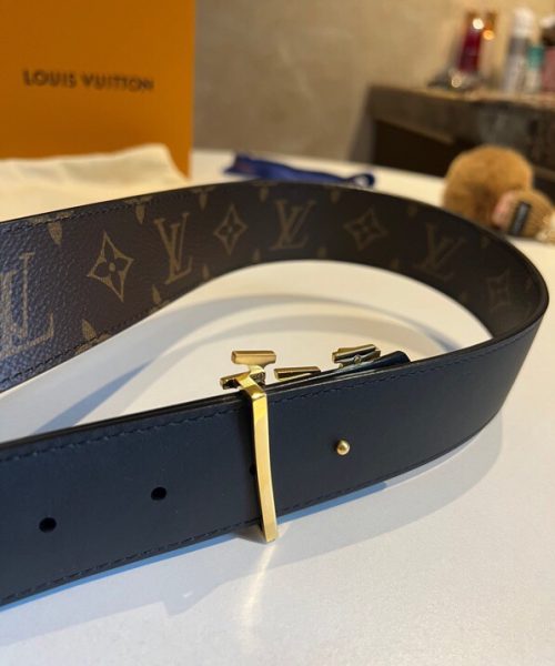1:1 Replica Louis Vuitton LV Shake Reversible Belt Monogram Canvas Brown, LV Women Belt
