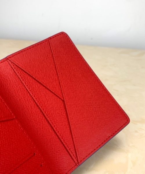 1:1 Replica Louis Vuitton LV x NBA Pocket Organizer Monogram Canvas For Men, Men's Wallet 4.3in/11cm LV M80104