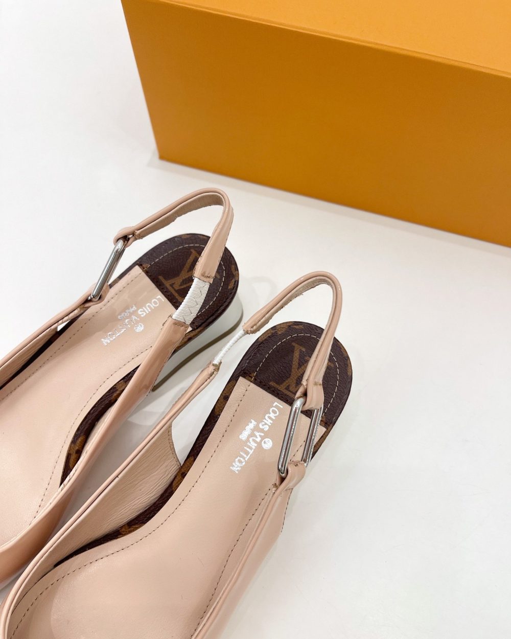 Louis Vuitton Magnetic Slingback Pump Nude For Women LV