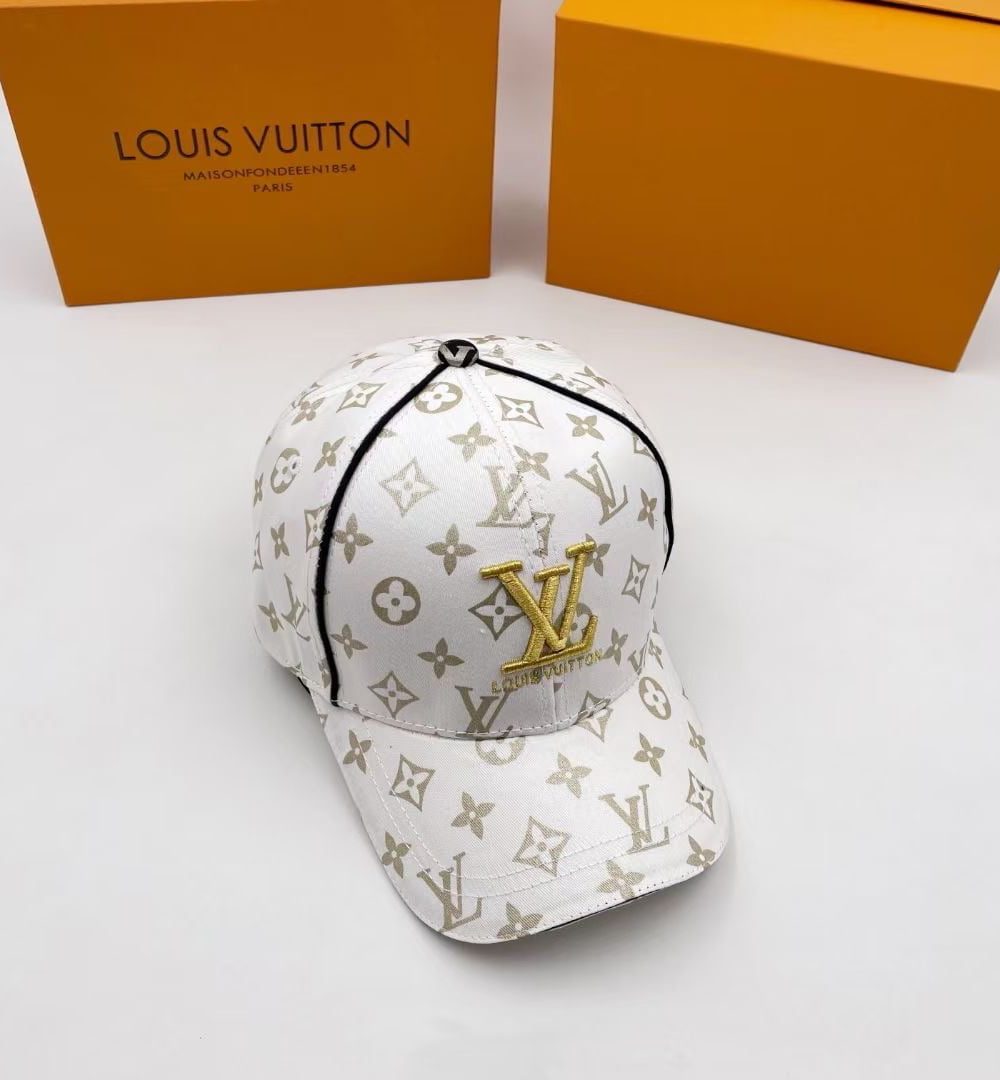 Louis Vuitton Match Cap White LV Cap