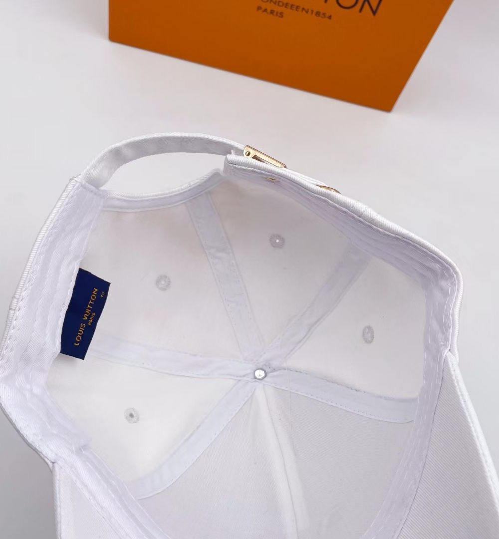 Louis Vuitton Match Cap White LV Cap