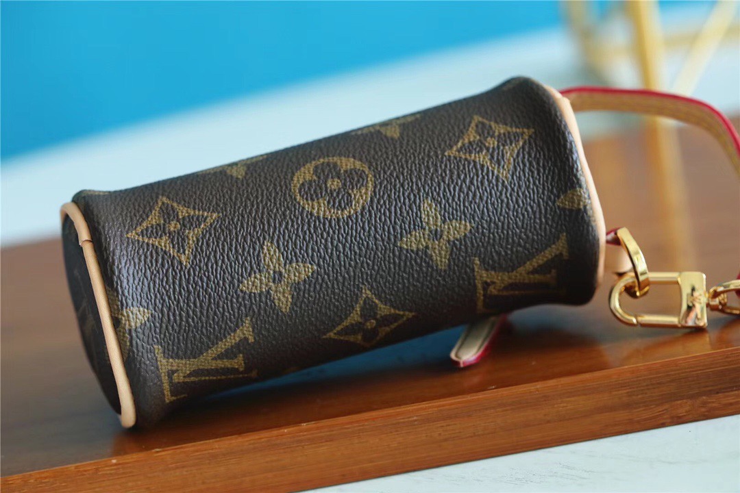 1:1 Replica Louis Vuitton Micro Papillon Bag Charm Monogram Canvas For Women, Women's Bags, Shoulder And Crossbody Bags 4.3in/11cm LV M00354 - Image 6