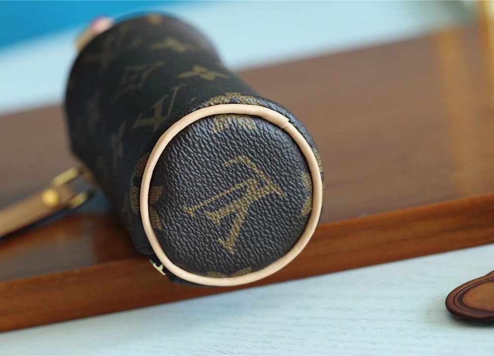 1:1 Replica Louis Vuitton Micro Papillon Bag Charm Monogram Canvas For Women, Women's Bags, Shoulder And Crossbody Bags 4.3in/11cm LV M00354