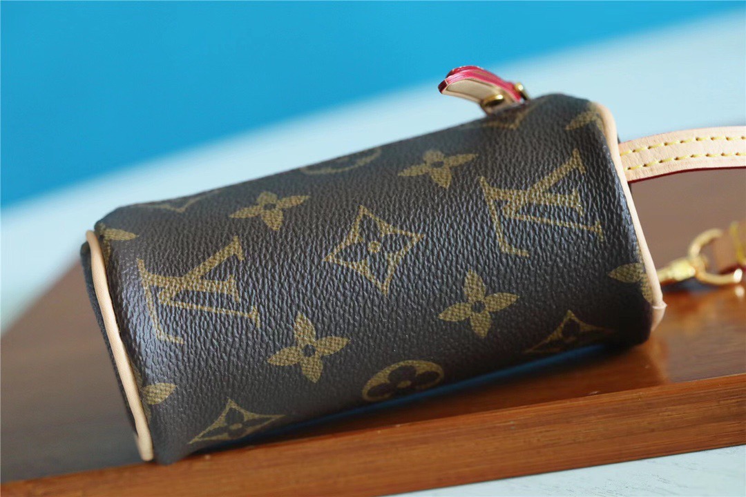 1:1 Replica Louis Vuitton Micro Papillon Bag Charm Monogram Canvas For Women, Women's Bags, Shoulder And Crossbody Bags 4.3in/11cm LV M00354 - Image 2