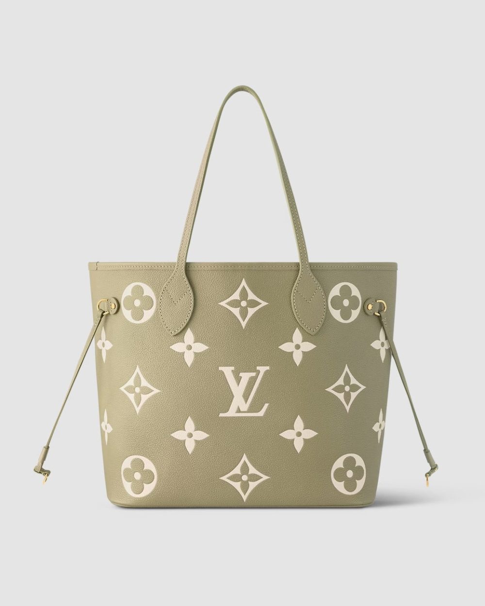 1:1 Replica Louis Vuitton LV Neverfull MM Monogram Empreinte Leather Black Luxury Bag For Women M46649 - 31cm/ 12.2in