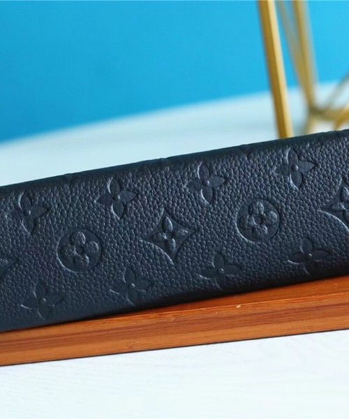 1:1 Replica Louis Vuitton Poche Toilette 26 Monogram Empreinte Black For Women, Women's Wallets 9.8in/25cm LV