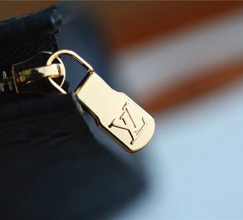 1:1 Replica Louis Vuitton Poche Toilette 26 Monogram Empreinte Black For Women, Women's Wallets 9.8in/25cm LV