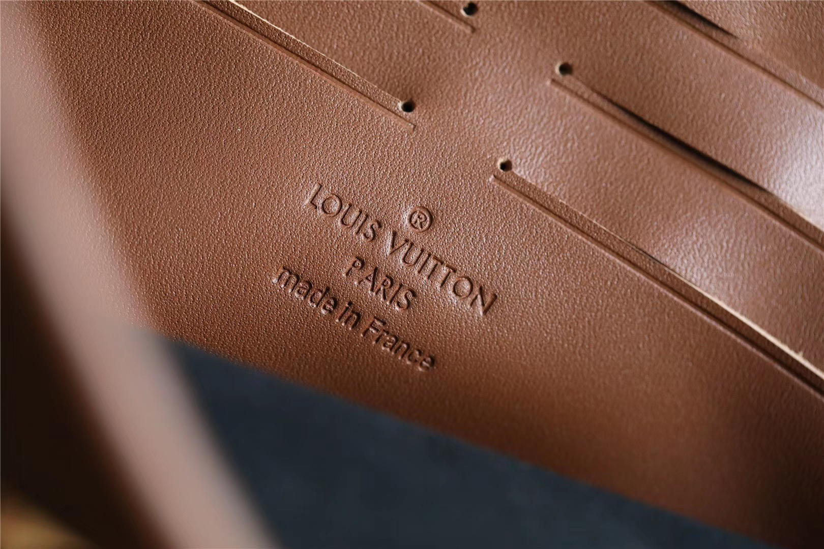 1:1 Replica Louis Vuitton Pochette Dauphine Monogram and Monogram Reverse Canvas For Women, Women's Wallets 10.2in/26cm LV - Image 6