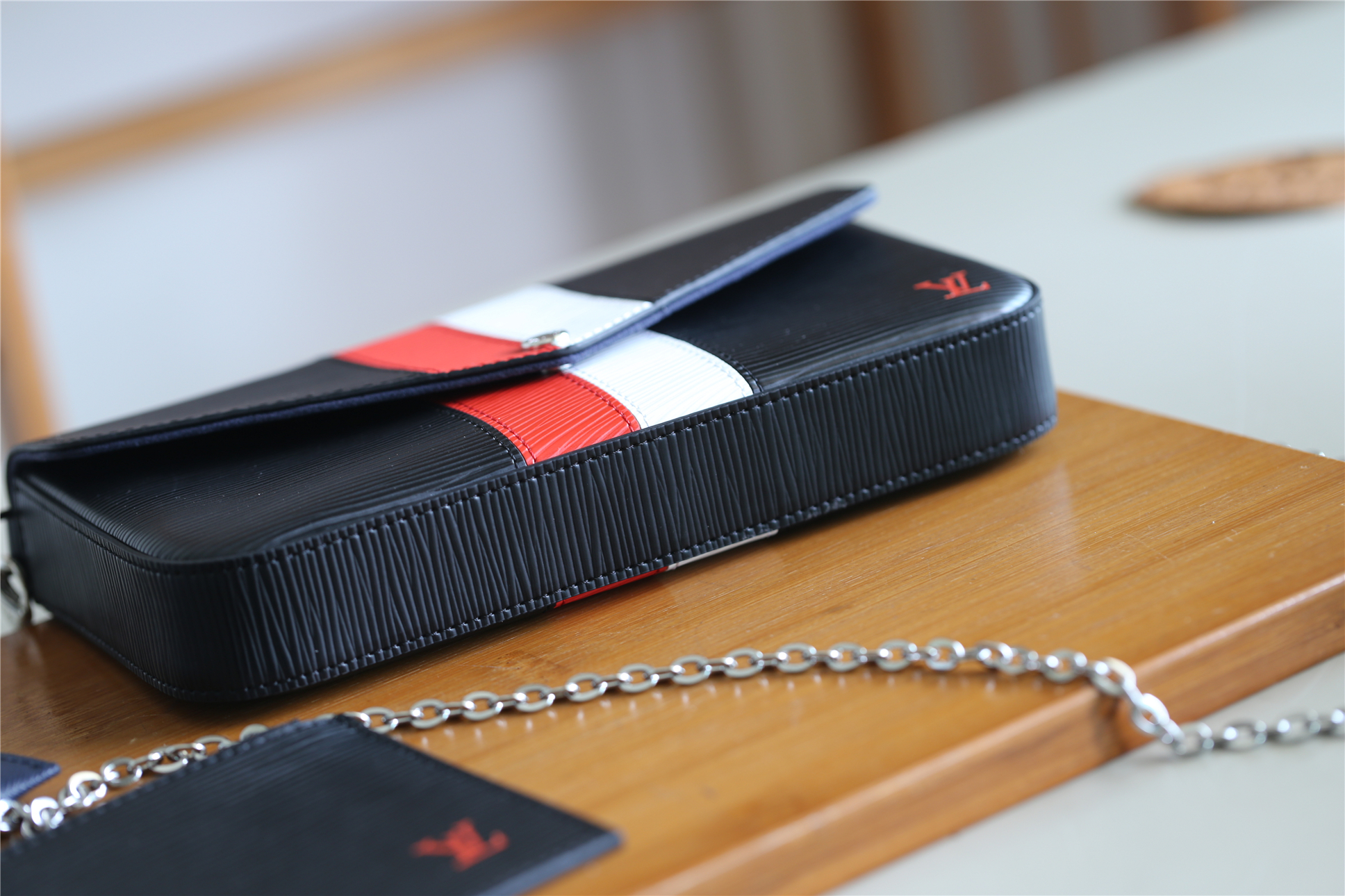 1:1 Replica Louis Vuitton Pochette Felicie Epi Black For Women, Women's Wallets 8.3in/21cm LV - Image 5