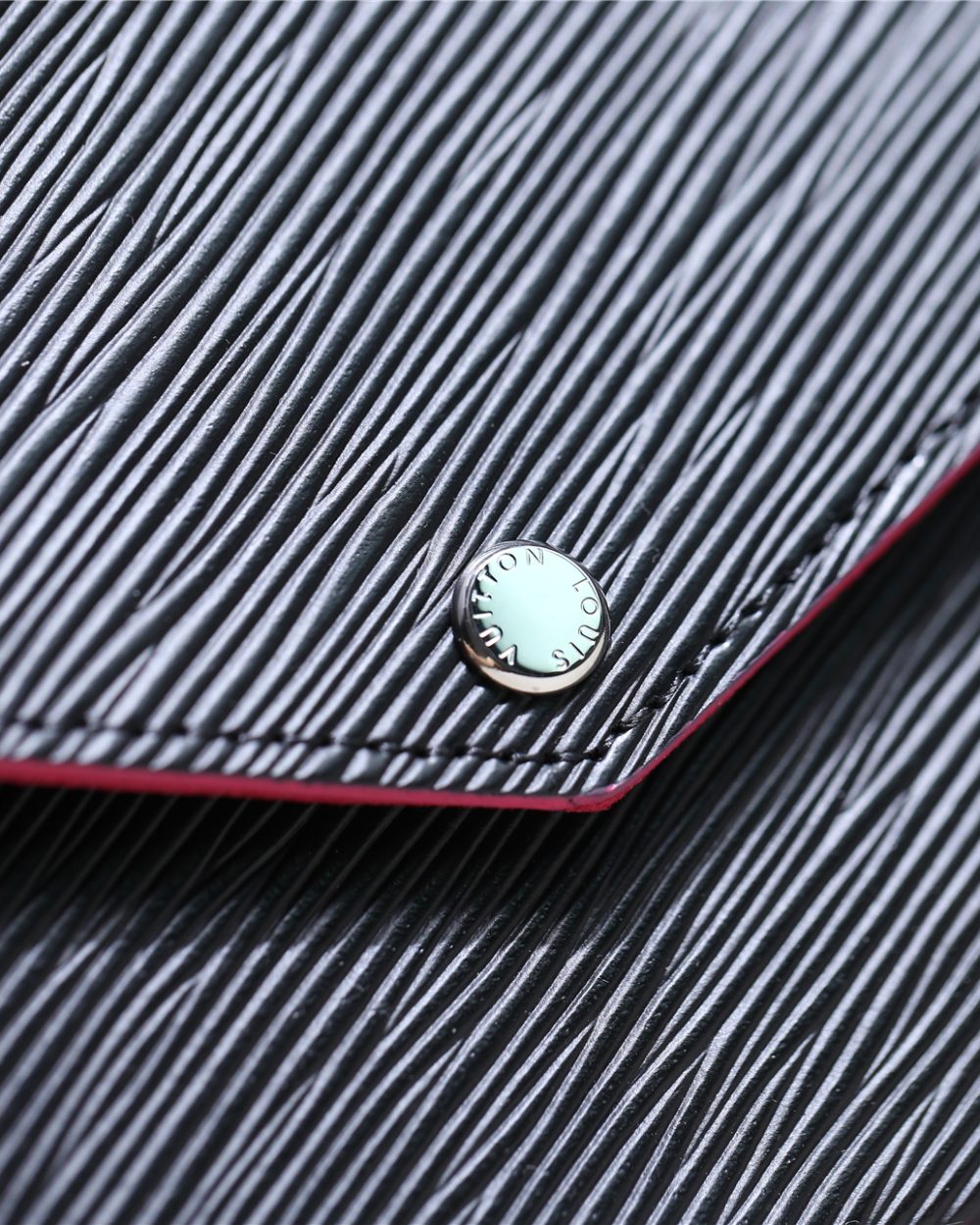 1:1 Replica Louis Vuitton Pochette Felicie Epi Black/Red For Women, Women's Wallets 8.3in/21cm LV