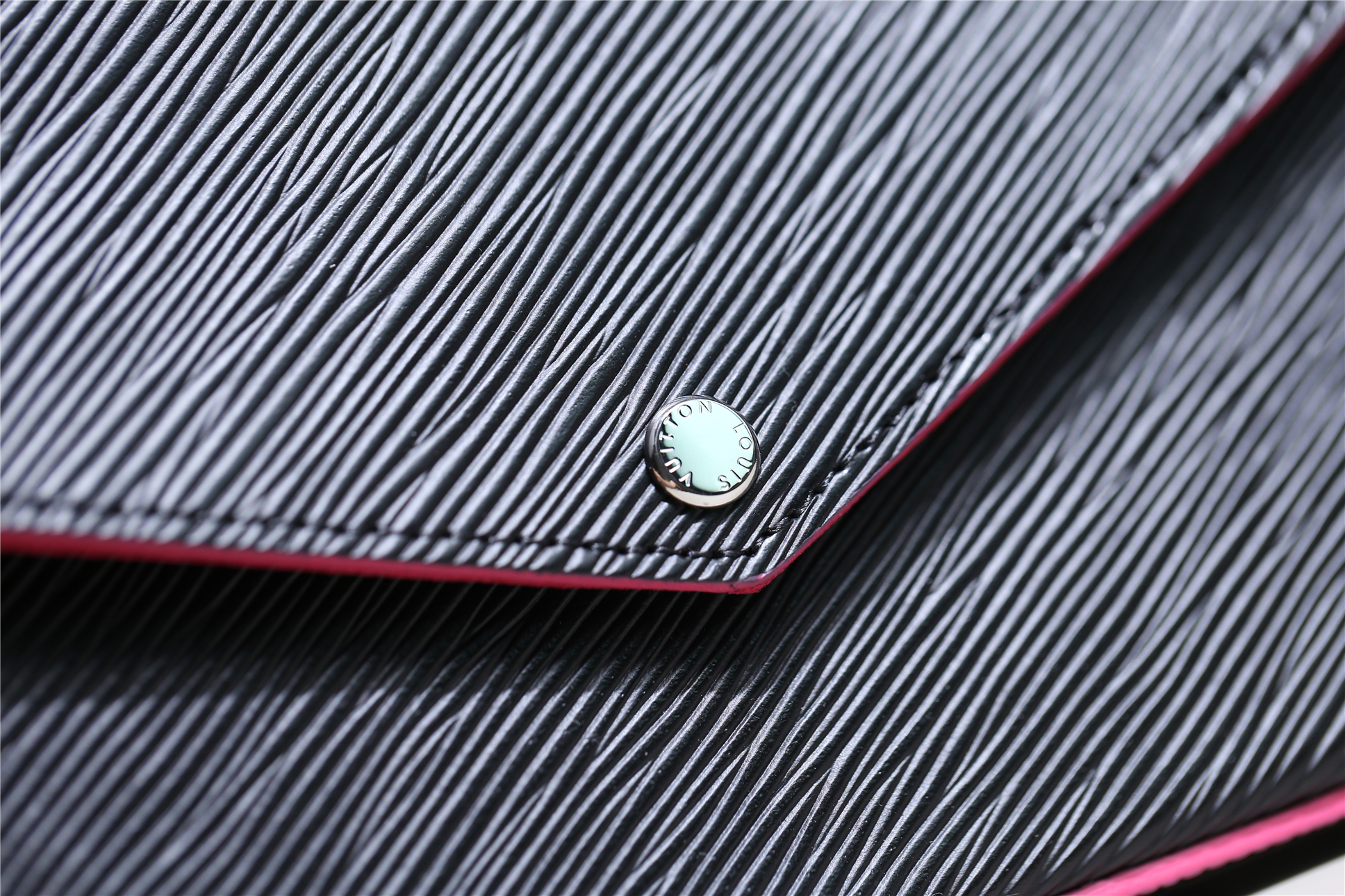 1:1 Replica Louis Vuitton Pochette Felicie Epi Black/Red For Women, Women's Wallets 8.3in/21cm LV - Image 12