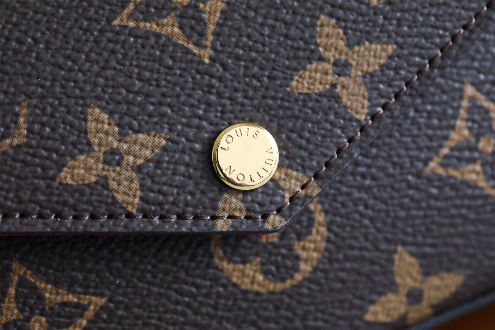 1:1 Replica Louis Vuitton Pochette Felicie Monogram Canvas For Women, Women's Wallets 8.3in/21cm LV M61276 - Image 6