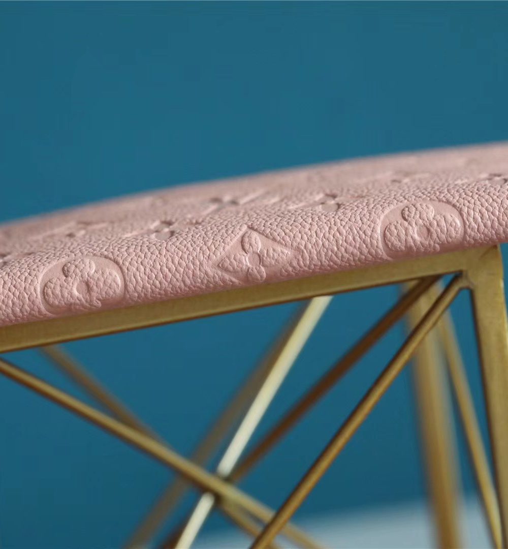 1:1 Replica Louis Vuitton Pochette Melanie BB Monogram Empreinte Pink For Women, Women's Wallets 7.9in/20cm LV