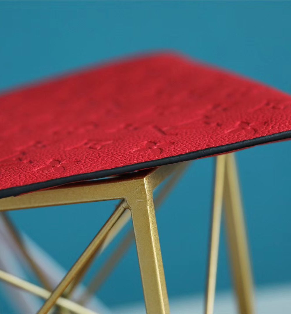 1:1 Replica Louis Vuitton Pochette Melanie MM Monogram Empreinte Red For Women, Women's Wallets 9.2in/23cm LV