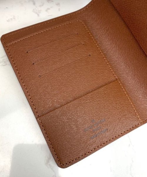 1:1 Replica Louis Vuitton Pocket Organizer Monogram Canvas For Women, Women's Wallet 5.5in/14cm LV M60181