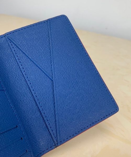 1:1 Replica Louis Vuitton Pocket Organizer Taurillon For Men, Men's Wallet 4.3in/11cm LV