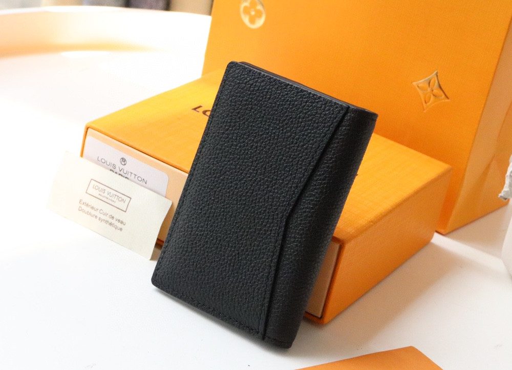 1:1 Replica Louis Vuitton Pocket Organizer The New LV Aerogram Version For Men, Men's Wallet 8cm LV M69979