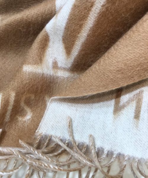 Louis Vuitton Reykjavik Scarf Brown 75in/190cm M76067