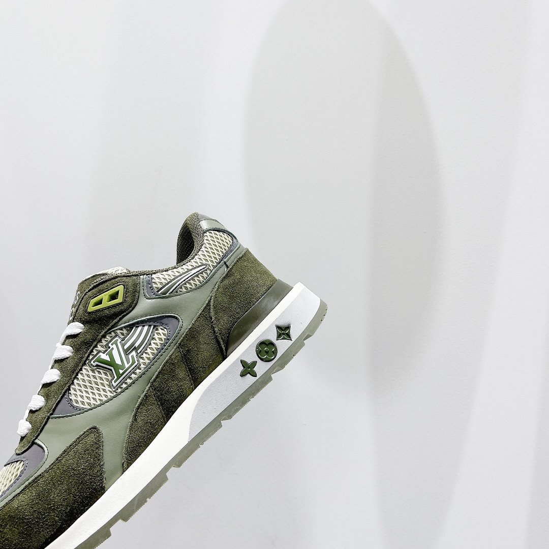 Louis Vuitton Run Away Sneaker Monogram Material Brown For Women LV - Image 2