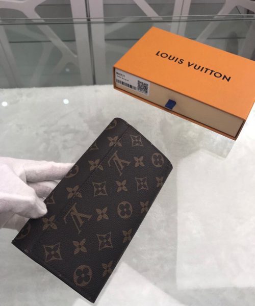 1:1 Replica Louis Vuitton Sarah Wallet Monogram Canvas For Women, Women's Wallets 7.5in/19cm LV M60531