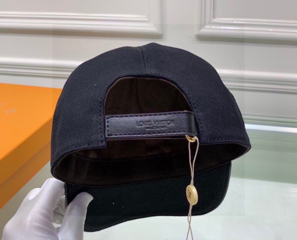 Louis Vuitton Supreme Cap Black LV Cap