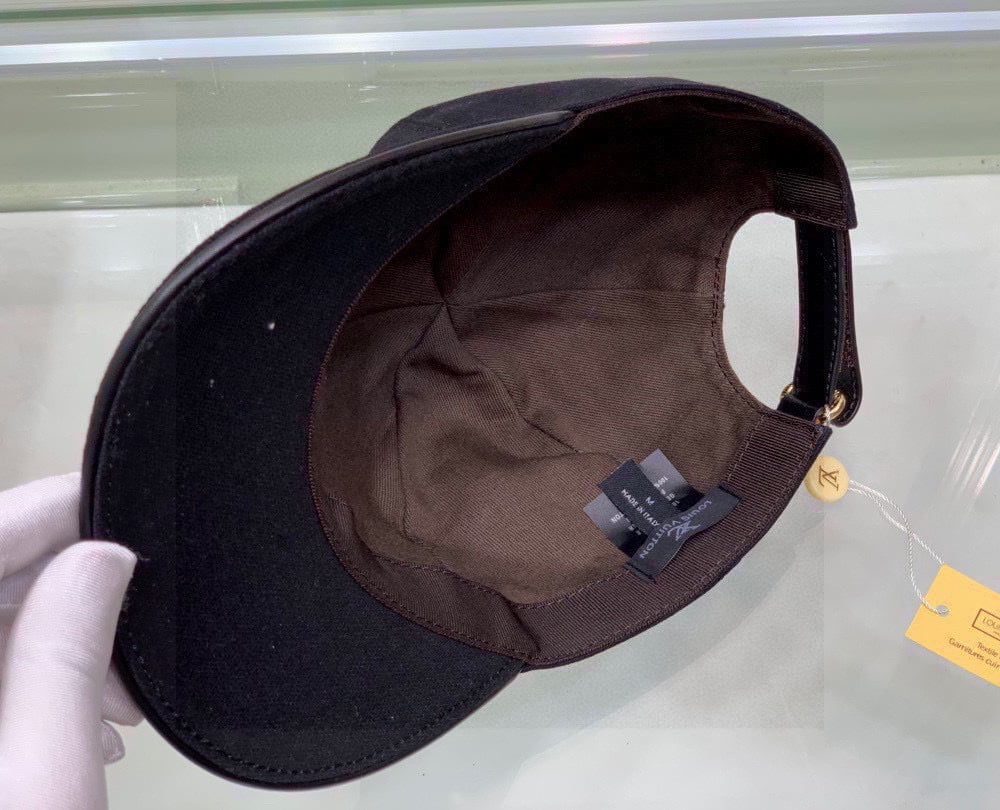 Louis Vuitton Supreme Cap Black LV Cap