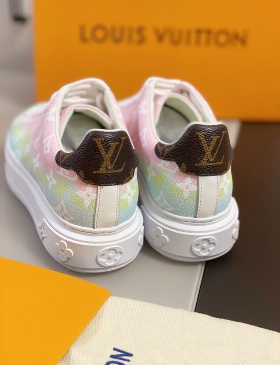 Louis Vuitton Time Out Sneaker Multi Color For Women LV