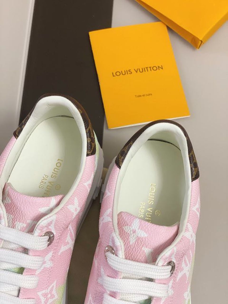 Louis Vuitton Time Out Sneaker Multi Color For Women LV - Image 3