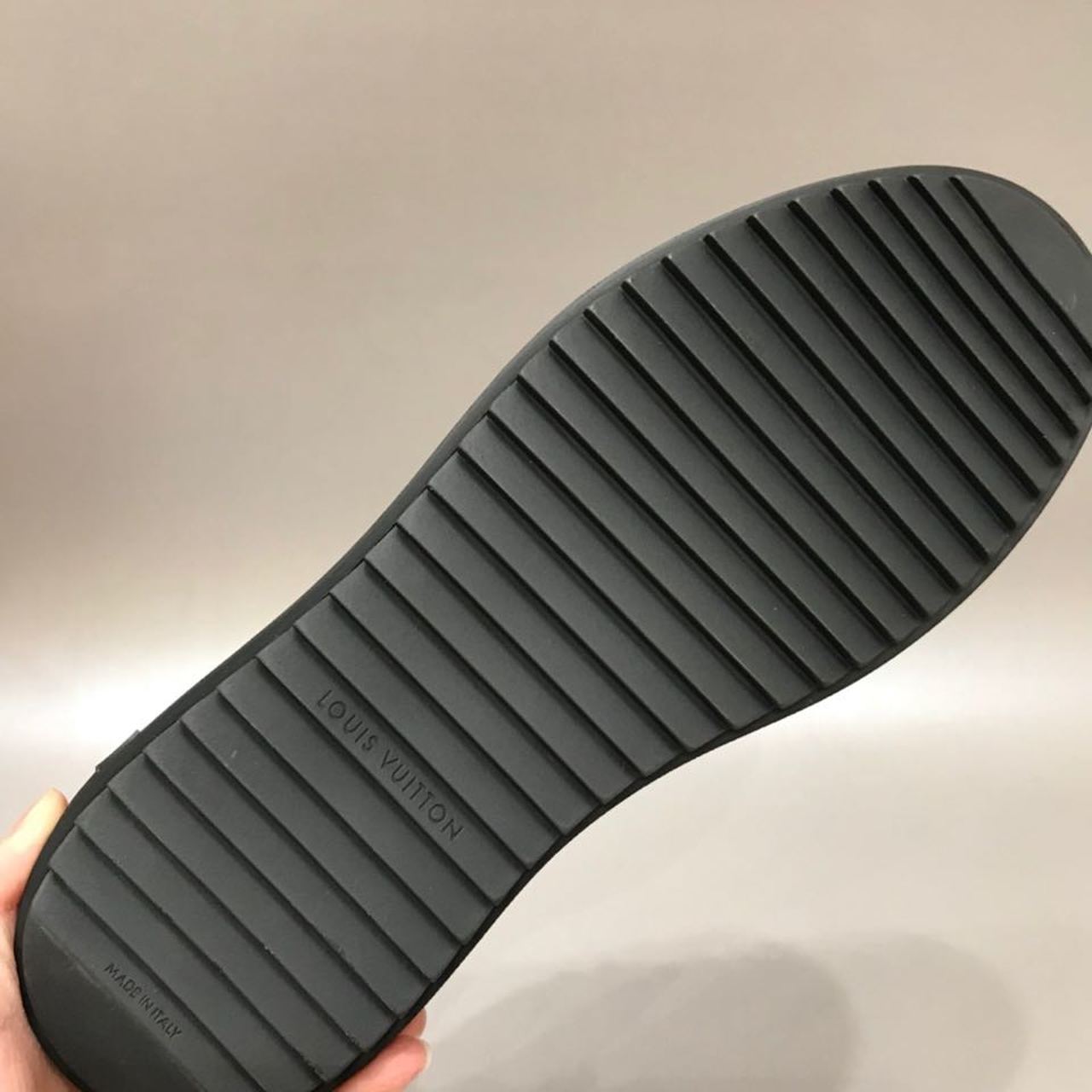 Louis Vuitton Time Out Sneaker Patent Monogram Material Black For Women LV - Image 8