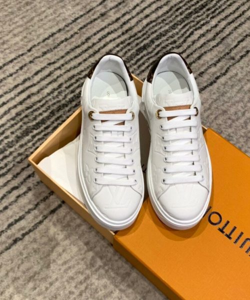 Louis Vuitton Time Out Sneaker White For Women LV