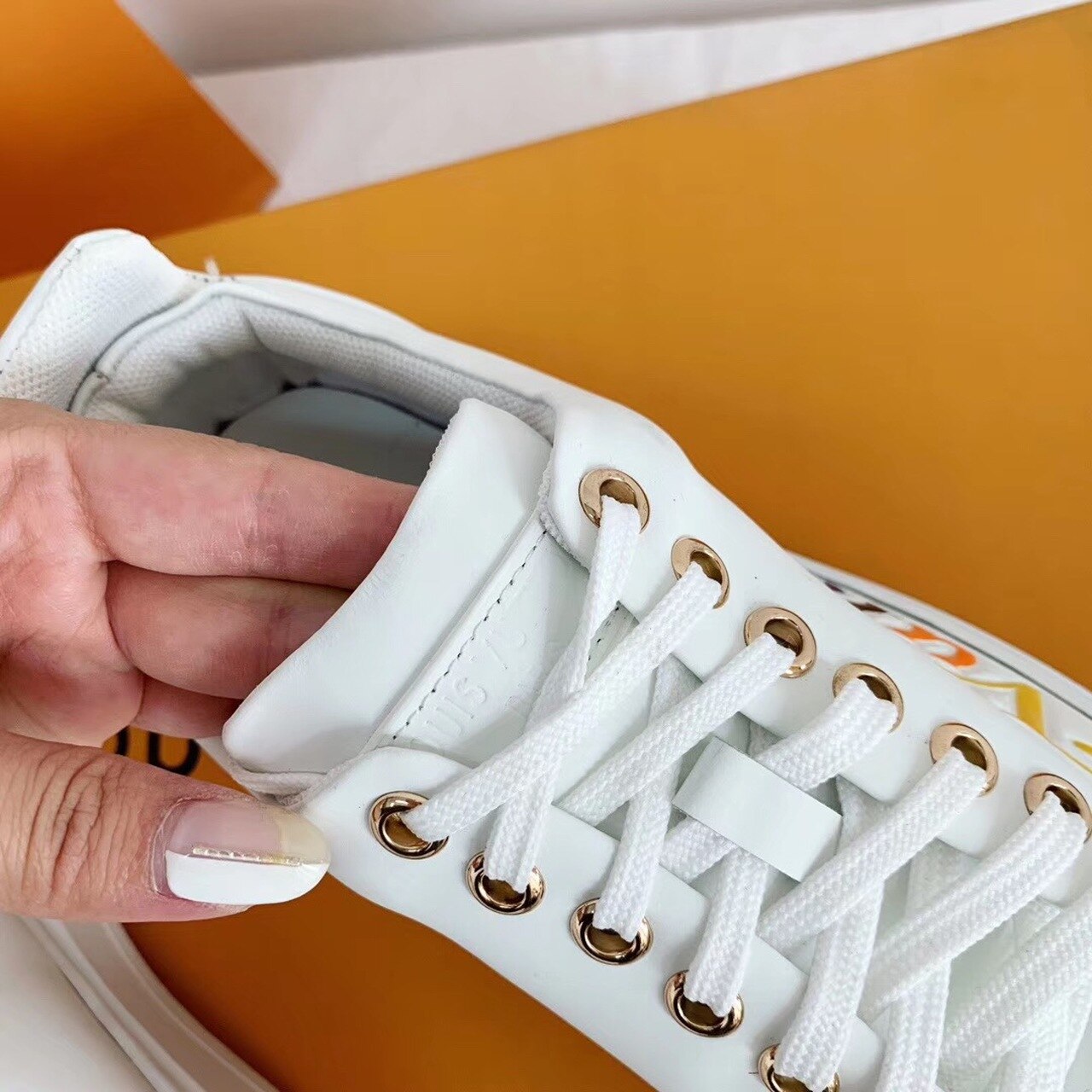 Louis Vuitton Time Out Sneaker White For Women LV - Image 6