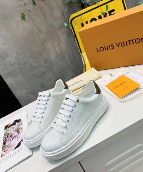 Louis Vuitton Time Out Sneaker White For Women LV