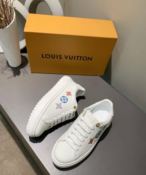 Louis Vuitton Time Out Sneaker White For Women LV