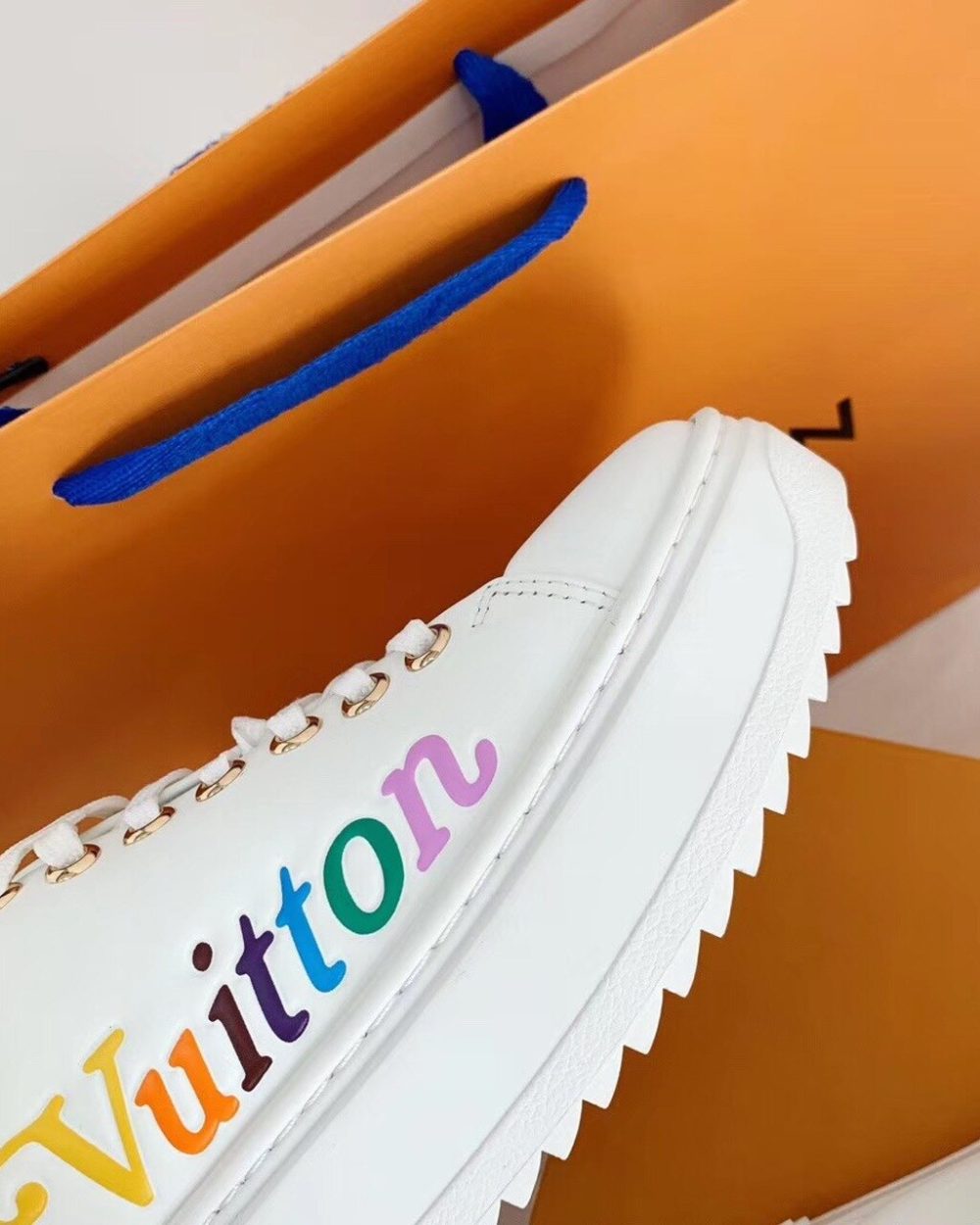 Louis Vuitton Time Out Sneaker White For Women LV