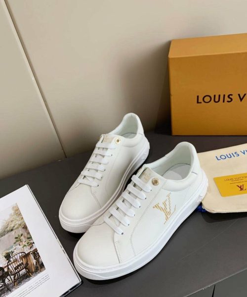 Louis Vuitton Time Out Sneaker White For Women LV