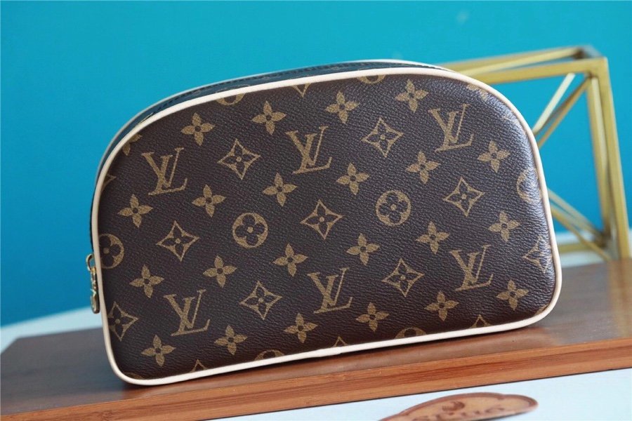 1:1 Replica Louis Vuitton Toilet Pouch GM Monogram Canvas For Women, Women's Wallets 7.9in/20cm LV M47507 - Image 6