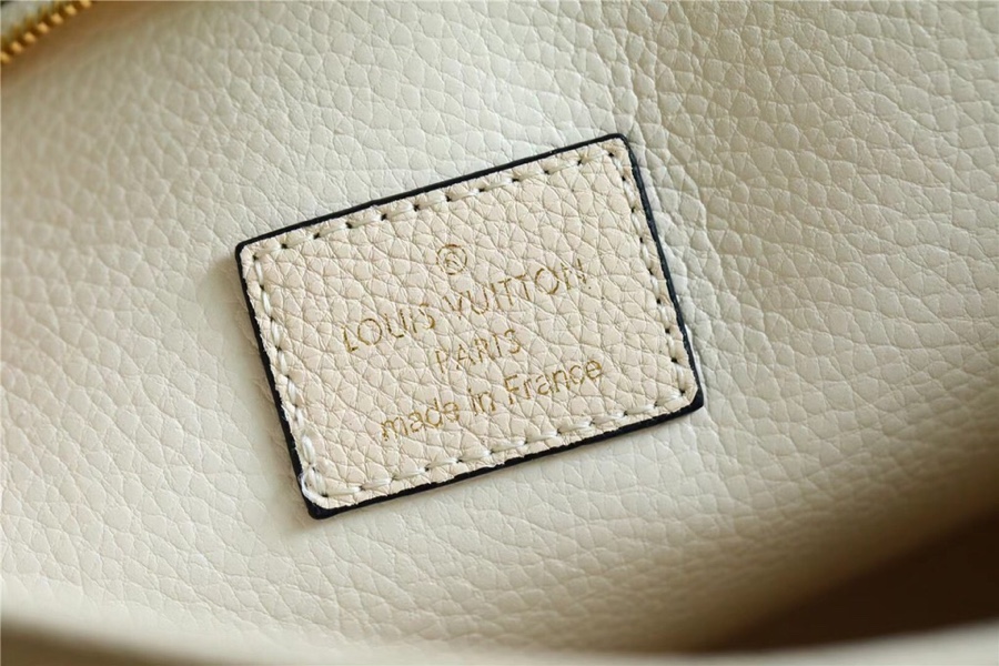 1:1 Replica Louis Vuitton Toiletry Pouch 26 Monogram Empreinte Yellow For Women, Women's Wallets 9.8in/25cm LV M80504 - Image 7