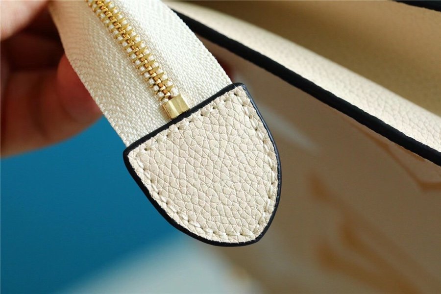 1:1 Replica Louis Vuitton Toiletry Pouch 26 Monogram Empreinte Yellow For Women, Women's Wallets 9.8in/25cm LV M80504 - Image 5