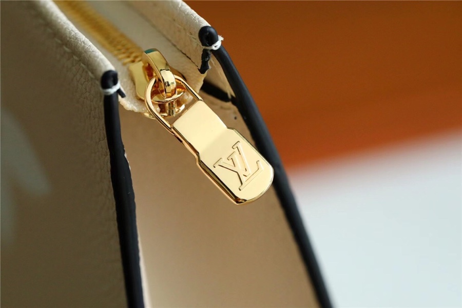 1:1 Replica Louis Vuitton Toiletry Pouch 26 Monogram Empreinte Yellow For Women, Women's Wallets 9.8in/25cm LV M80504 - Image 8