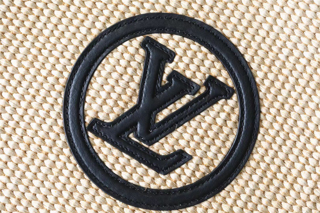 1:1 Replica Louis Vuitton Toiletry Pouch on Chain Raffia Natural /Black For Women, Women's Wallets 9.8in/25cm LV M81366 - Image 5