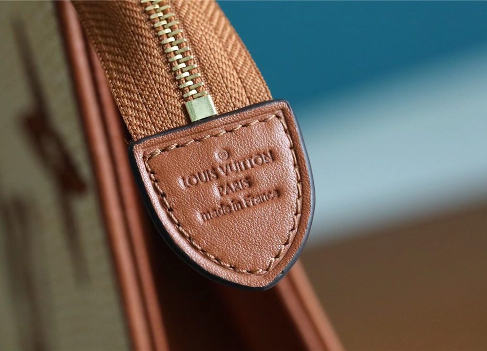 1:1 Replica Louis Vuitton Toiletry Pouch Raffia Natural /Caramel Brown For Women, Women's Wallets 9.8in/25cm LV