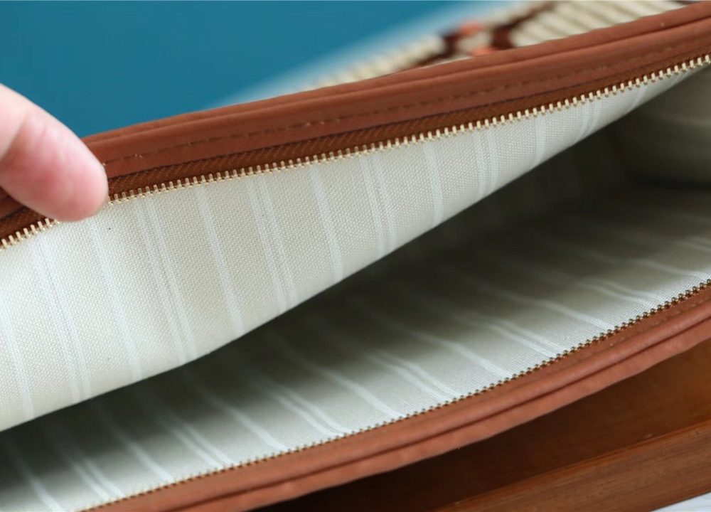 1:1 Replica Louis Vuitton Toiletry Pouch Raffia Natural /Caramel Brown For Women, Women's Wallets 9.8in/25cm LV