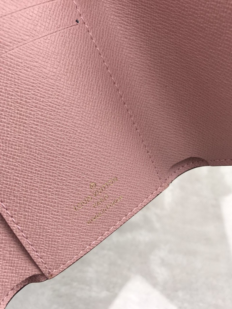 1:1 Replica Louis Vuitton Victorine Wallet Canvas Brown For Women, Women's Wallet 3.5in/9.5cm LV M62360 - Image 7