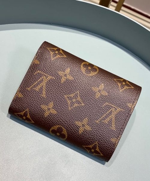 1:1 Replica Louis Vuitton Victorine Wallet Monogram Canvas For Women, Women's Wallet 4.7in/12cm LV M62472