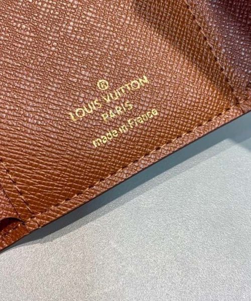 1:1 Replica Louis Vuitton Victorine Wallet Monogram Canvas For Women, Women's Wallet 4.7in/12cm LV M62472