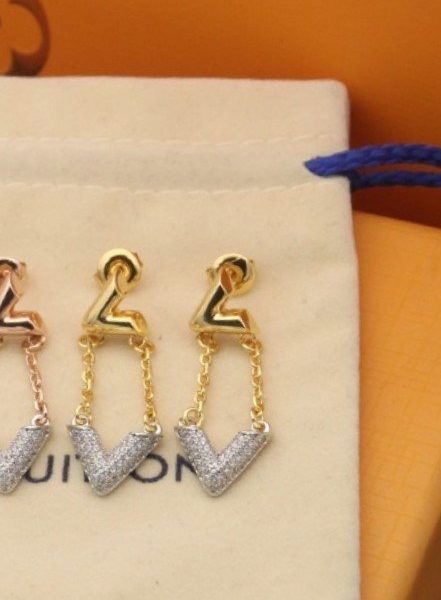 Louis Vuitton Volt Upside Down Earrings