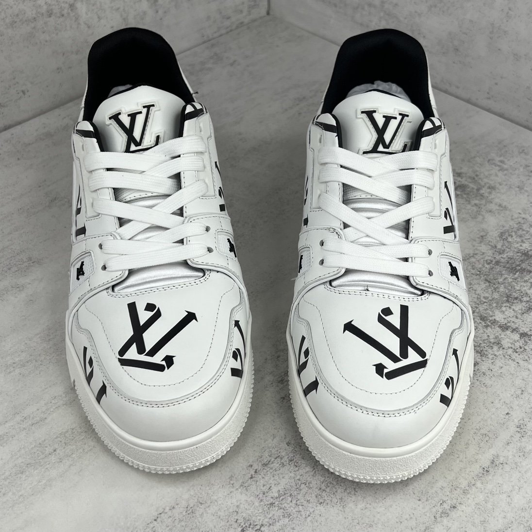 Louis Vuitton Women's LV Trainer Sneaker Black For Women LV - Image 7